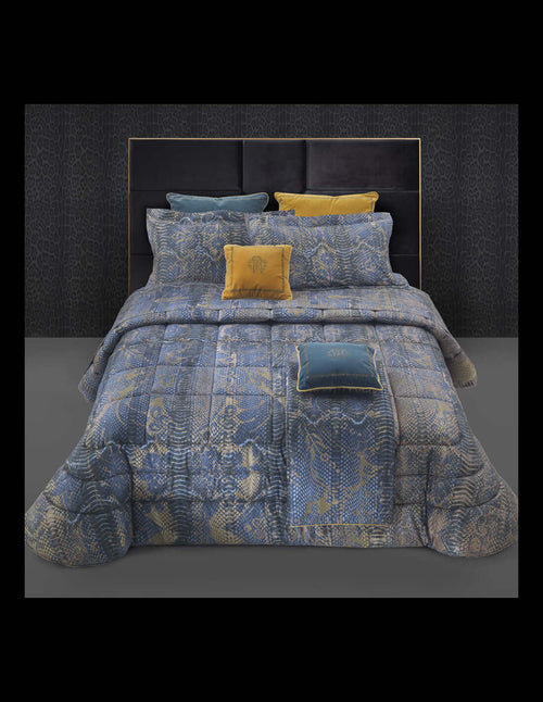 Trapunta Roberto Cavalli Wild Damasco 270x260 cm Raso di Cotone