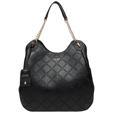 Liu Jo borsa satchel nera grande AF5054E0538-22222