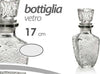 6pz-Bottiglia-Whisky-Liquori-Bottiglietta-Vetro-Tappo-Ermetico-250ml-17cm-773099