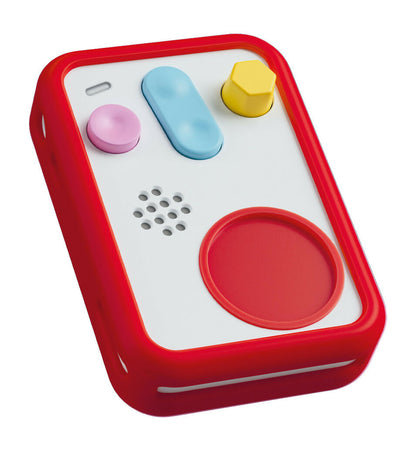 FABA Guscio protettivo Patapum rosso - morbido silicone - antiscivolo - RACCONTASTORIE NON INCLUSO