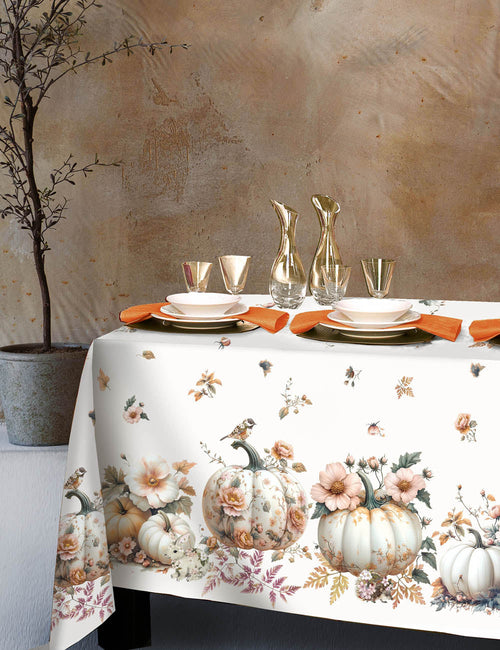 Tovaglia da Tavola x6 Tessitura Randi Cucurbita – 100% Cotone Panama – Stampa Digitale – 150x180 cm