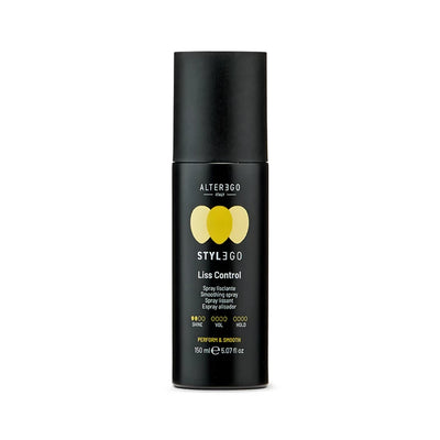 Alterego stylego perform e smooth liss control 150 ml, spray lisciante anti-crespo per uno styling liscio e luminoso