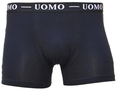 6x Boxer Uomo In Cotone Elasticizzato Con Elastico Esterno Art. 1012