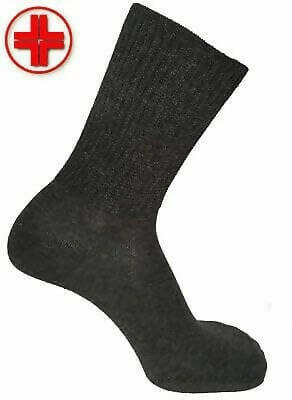 6x Calze Corte Sanitarie Uomo Tinta Unita Edy Calze 100% Cotone Filo Di Scozia Art.60/1