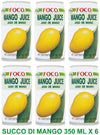 FOCO MANGO JUICE DRINK 350ML Product of Thailand.