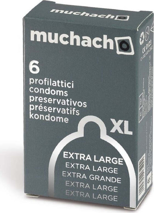6x Preservativi Extra Large Muchacho XL Profilattici Preservativi Trasparenti Misura Grande Senza Aroma Salute e cura della persona/Erotismo e contraccezione/Sesso sicuro e contraccezione/Preservativi/Preservativi maschili Kondorama - Martinsicuro, Commerciovirtuoso.it