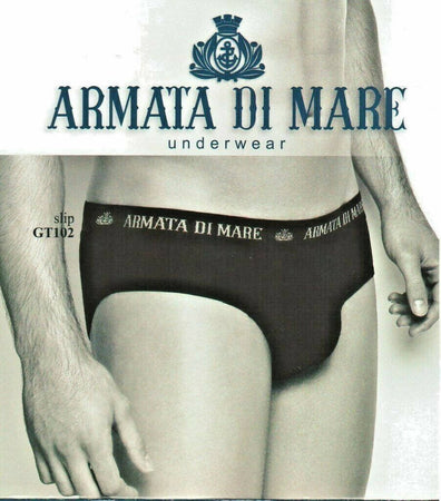 6x Slip Intimo Uomo Armata Di Mare Slip Uomo 100% Cotone Blu Grigi Neri Con Elastico in Vita Made in Italy Art. Gt102 Moda/Uomo/Abbigliamento/Intimo/Slip L’Orchidea - Siderno, Commerciovirtuoso.it