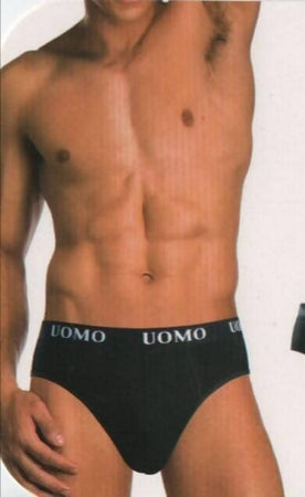 6x Slip Uomo In Cotone Elasticizzato Art. 1017