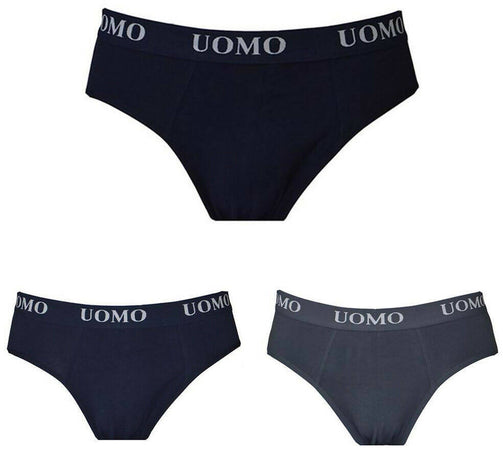 6x Slip Uomo In Cotone Elasticizzato Art. 1017