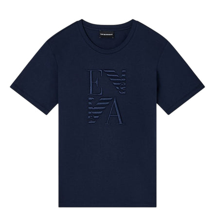 EMPORIO ARMANI t-shirt donna emporio armani - t-shirt - blu da donna
