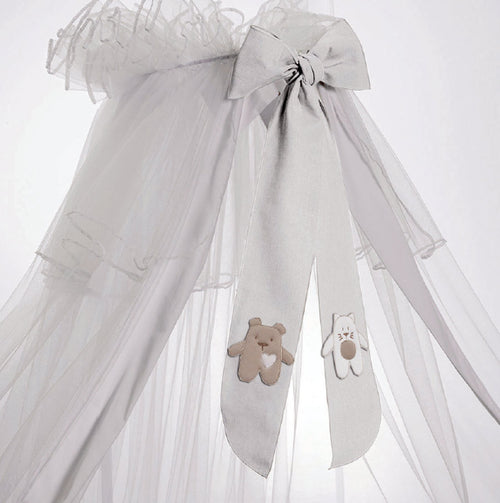 Velo c/asta Cuoricini Ted