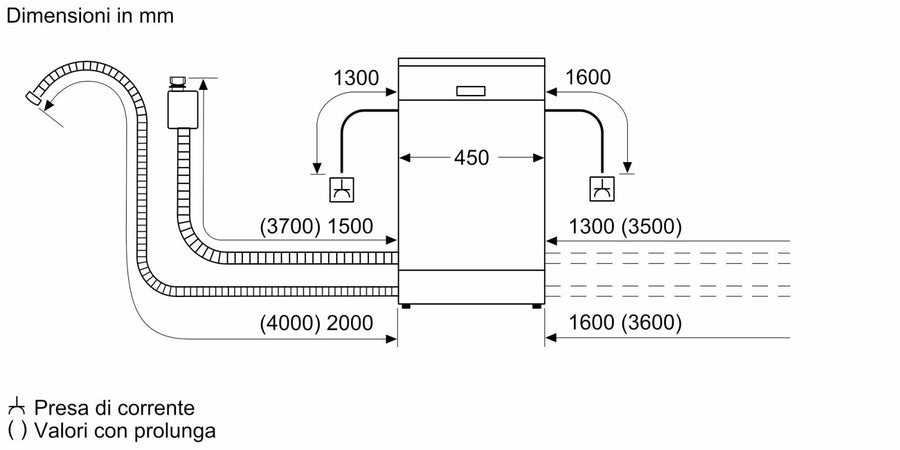 Bosch SPS2HKI58E Lavastoviglie Libera Installazione 10 Coperti Inox Classe E
