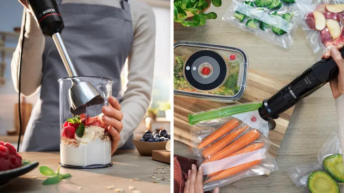 Bosch Frullatore ad Immersione Serie 4 ErgoMaster MSM4B6V2 1000W Nero