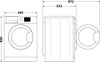 Indesit MTWC 71296 W IT Lavatrice Libera Installazione 7 Kg Bianca