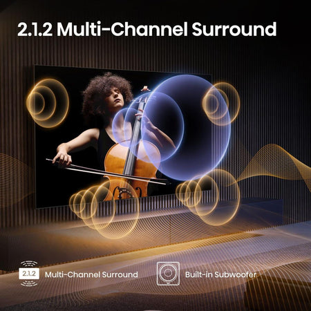 Hisense 65U7Q PRO Smart TV 65 ULED MiniLED 4K Ultra HD 165Hz VIDAA Nero