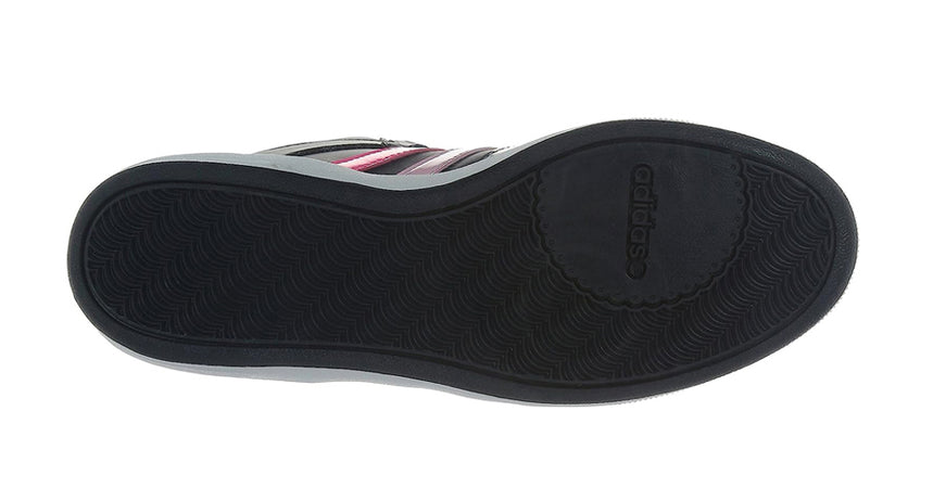 ADIDAS Basketball Ragazza art. VLNEO HOOPS MID W (F38383) in ecopelle Navy/Pink/Silver