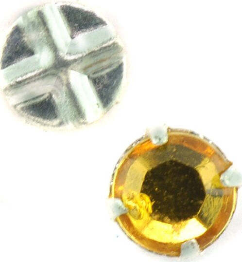 7-mm-Sew-on-cristalli-topazio-1870-Qty-1