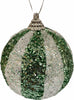 7 Palline per albero di natale verde e bianco con glitter da Ø 10 cm pendaglio decorato Casa e cucina/Decorazioni per interni/Addobbi e decorazioni per ricorrenze/Decorazioni natalizie/Addobbi e decorazioni/Palle e palline MagiediNatale.it - Altamura, Commerciovirtuoso.it