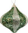7 Palline per albero di natale verde e bianco con glitter da Ø 10 cm pendaglio decorato Casa e cucina/Decorazioni per interni/Addobbi e decorazioni per ricorrenze/Decorazioni natalizie/Addobbi e decorazioni/Palle e palline MagiediNatale.it - Altamura, Commerciovirtuoso.it