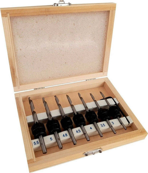 7 Punte Da Trapano Per Svasatore Svasatura Legno Svasare Fori Art.511071 Casa, arredamento e bricolage > Bricolage e fai da te > Elettroutensili > Punte per Trapano Trade Shop italia - Napoli, Commerciovirtuoso.it