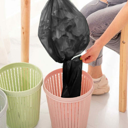 7 X Rotoli Sacchetti Buste Spazzatura 40lt 55x65cm Chiusura Laccetto Nero 105pz Casa, arredamento e bricolage > Pulizia e Bucato > Pattumiere Trade Shop italia - Napoli, Commerciovirtuoso.it