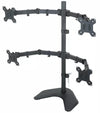 Supporto da Scrivania per 4 Monitor 13-27'' con base