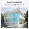 Telecamera di Sicurezza WiFi 4MP 2K da Esterno IP65 con Rilevamento di Persone e Veicoli, Serie E430