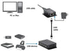 Extender USB su Cavo Cat.5/5e/6 fino a 50m con Hub 4 Porte