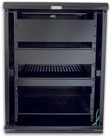 Armadio Rack 19'' 600x600 15U per Audio Video Nero