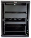Armadio Rack 19'' 600x600 15U per Audio Video Nero