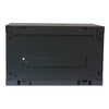Armadio Rack 19'' a muro 6 unità sezione unica profondità 450mm Nero