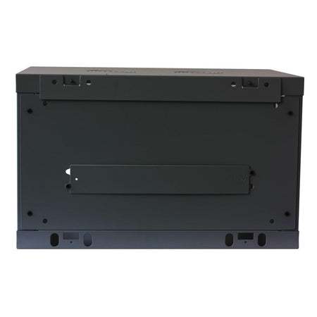 Armadio Rack 19'' a muro 6 unità sezione unica profondità 450mm Nero