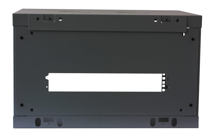 Armadio Rack 19'' a muro 9 unità sezione unica prof. 600mm Nero