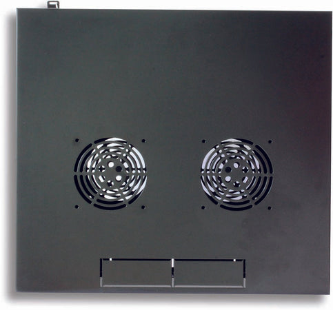Armadio Rack 19'' a Muro 9U prof. 600 Nero Assemblato
