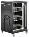 Carrello Stazione di Ricarica Ventilato 36 Notebook o Smartphone Nero