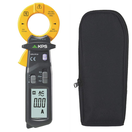 Pinza Amperometrica Digitale AC 60A 2000 Counts CAT III 600V, KPS-PF10