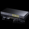 Switch Gigabit PoE+ 16 Porte con 2 slot SFP Gigabit, GS1020PS2