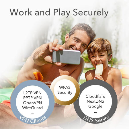 Sistema Wi-Fi 6 Mesh AX1800 Dual Band per Tutta la Casa, M1800 3pz