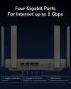 Mesh Router Wi-Fi 6 AX3000 Super Veloce Dual Band Gigabit, WR3000