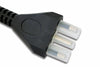 Multipresa 12 Posti VDE da Rack 19'' con Interruttore Spina Italiana 1U