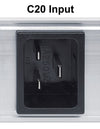 Multipresa montaggio a rack 19'' 1U 8 uscite C19 Spina Italiana