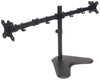 Supporto da Scrivania per 2 Monitor 13-32'' con Base e Doppio Snodo