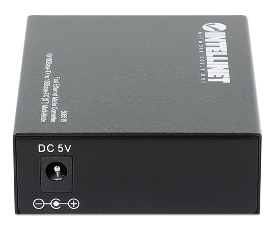 Convertitore RJ45 - Fibra ST 100Base-TX