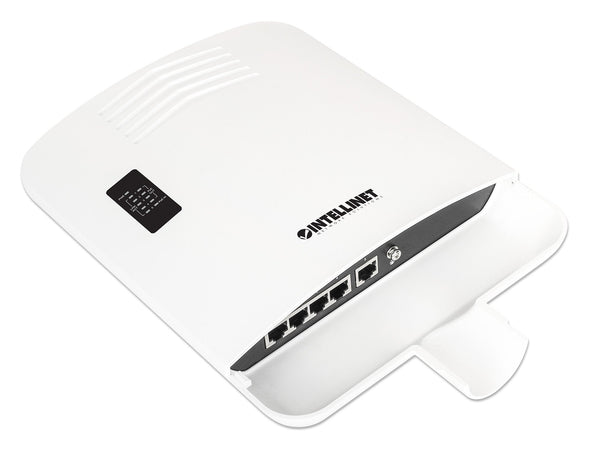 Switch Gigabit 5 porte PoE Passante / Extender 4 porte PoE+ per Esterno