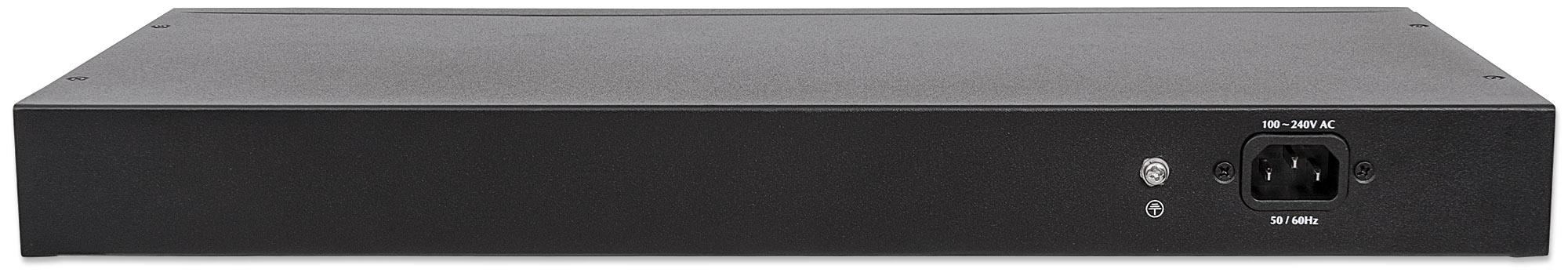 Switch 24 porte Web-Managed Gigabit Ethernet con 2 porte SFP