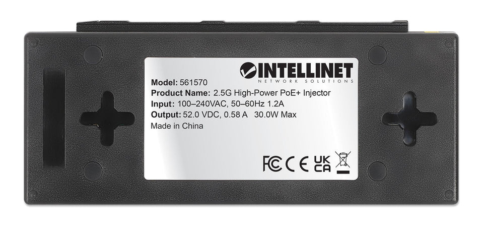Iniettore PoE+ High Power 2.5G 30W