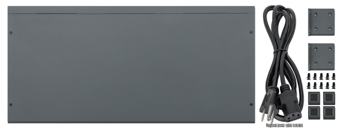 Gigabit Ethernet Switch 24-Porte PoE+ con 2 porte SFP