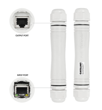 Kit di Estensione PoE+ Fast Ethernet per Esterni