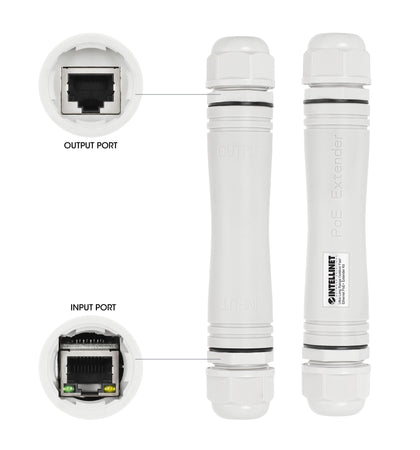 Kit di Estensione PoE+ Fast Ethernet per Esterni