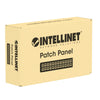 Pannello Patch 12 Posti Cat6a Schermato da Scrivania Nero